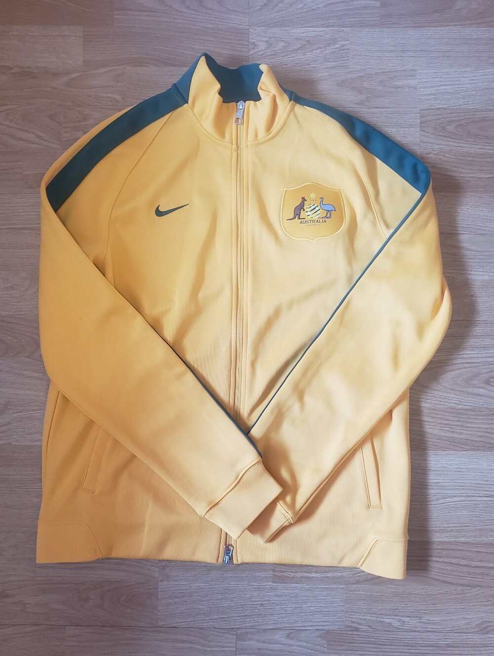 Nike Australia N98 Track Jacket Gold/Dark Cypress